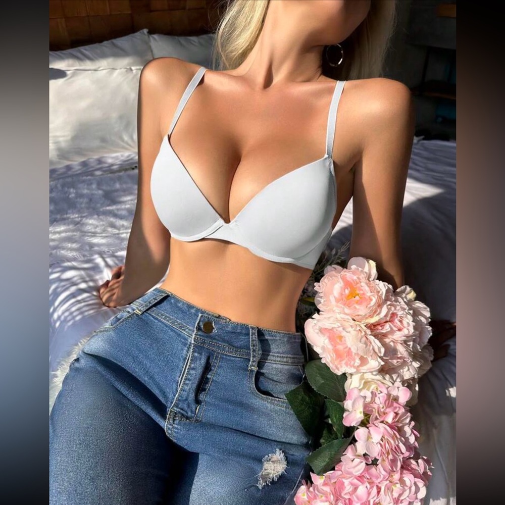 White push up bra - 36B
